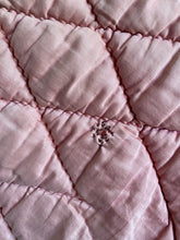 Load image into Gallery viewer, Antique french faded pink quilt