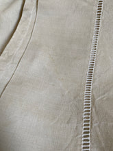 Load image into Gallery viewer, Antique French Pure linen sheet