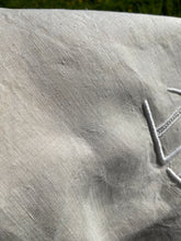 Load image into Gallery viewer, Antique French Pure linen sheet