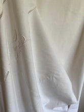 Load image into Gallery viewer, Vintage French linen embroidered sheet