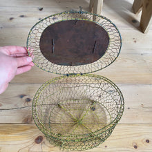 Load image into Gallery viewer, Vintage french wire sewing Basket