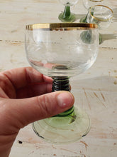 Load image into Gallery viewer, Vintage Rhine Roemer etched glasses