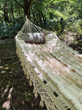 Load image into Gallery viewer, Vintage macramé hammock