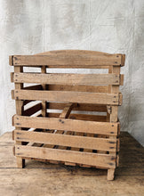 Load image into Gallery viewer, Vintage French stacking apple crates