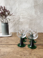 Load image into Gallery viewer, Set of 6 Luminarc Roemer wine glasses, small
