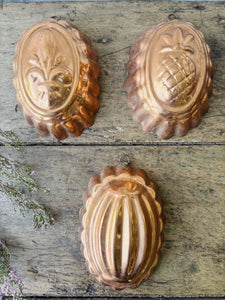 Vintage copper alloy decorative mold