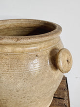 Load image into Gallery viewer, Antique French large confit pot with button handles