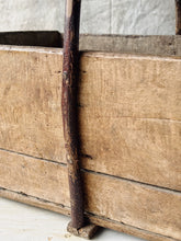 Load image into Gallery viewer, Antique French trug grape picking or vegetable basket