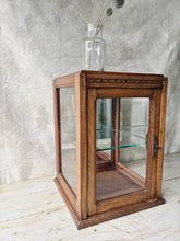 Load image into Gallery viewer, Antique French table top glass display case