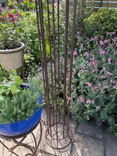 Load image into Gallery viewer, Vintage wrought iron Greek style garden column