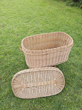 Load image into Gallery viewer, Vintage large storage basket or toy chest