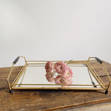 Load image into Gallery viewer, Vintage 1960s mid century Mirror tray