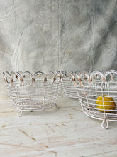 Load image into Gallery viewer, Wire basket plant holder or fruit and veg basket