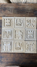 Load image into Gallery viewer, Vintage handmade raw sandstone tiles - set of 9