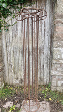 Load image into Gallery viewer, Vintage wrought iron Greek style garden column