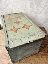 Load image into Gallery viewer, Antique Folk Art tool box