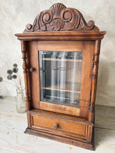 Load image into Gallery viewer, Antique French ornate medicine cabinet or display case