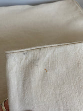 Load image into Gallery viewer, Antique French Farmhouse hemp linen sheet