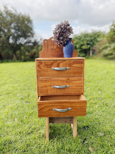 1950s wall hanging drawer unit