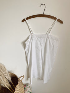 Vintage French cotton camisole S