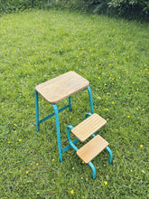 Load image into Gallery viewer, Vintage folding stool to step ladder