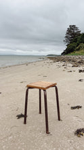 Load image into Gallery viewer, Vintage industrial stool