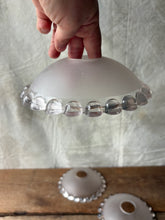 Load image into Gallery viewer, 1920s Art Deco frosted glass light shades