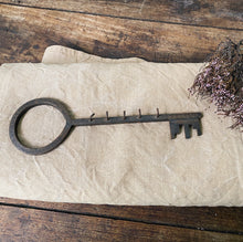 Load image into Gallery viewer, Hand forged key hooks