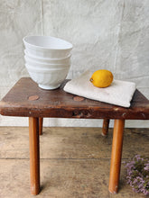 Load image into Gallery viewer, Vintage Arcopal milk glass breakfast bowls - set of 4