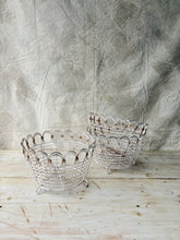 Load image into Gallery viewer, Wire basket plant holder or fruit and veg basket