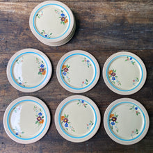 Load image into Gallery viewer, Vintage Longchamp “Bagatelle” cake plates - set of 12