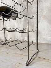 Load image into Gallery viewer, Vintage French free standing bottle rack - 20 bottle capacity