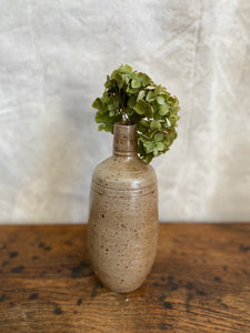 Handmade pottery bud vase