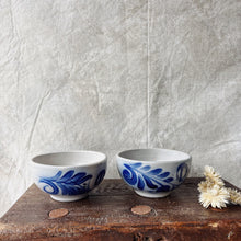 Load image into Gallery viewer, Antique Belgian Mouzin-Lecat &amp; Cie sponge-ware bowls