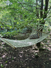 Load image into Gallery viewer, Vintage 70s macramé hammock