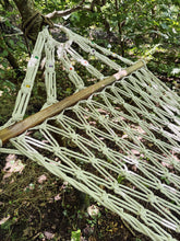 Load image into Gallery viewer, Vintage 70s macramé hammock
