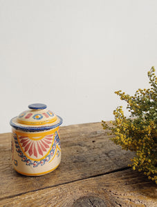 Vintage Henriot Quimper jar