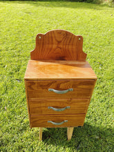 Load image into Gallery viewer, 1950s wall hanging drawer unit
