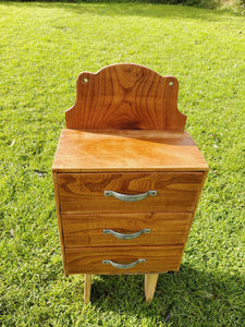 1950s wall hanging drawer unit
