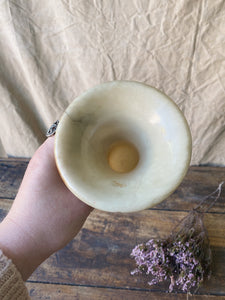 Vintage small Alabaster urn shaped vase