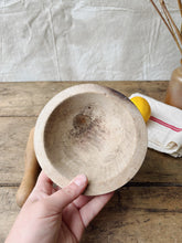 Load image into Gallery viewer, Vintage wood pestle and mortar