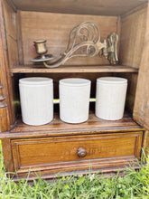 Load image into Gallery viewer, Vintage sandstone mustard pots
