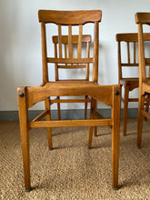 Load image into Gallery viewer, Vintage French 1950s “Stella” Bistro chairs - set of 4