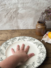 Load image into Gallery viewer, Antique Longwy ceramic serving platter