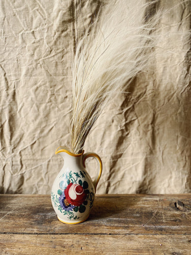 Vintage French small painted jug