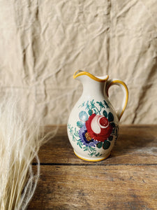 Vintage French small painted jug
