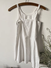 Load image into Gallery viewer, 1960s French embroidered cotton camisole XS