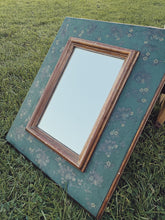 Load image into Gallery viewer, Vintage boho folk art hand painted mirror