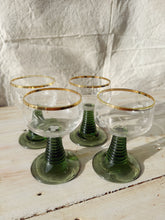 Load image into Gallery viewer, Vintage Rhine Roemer etched glasses