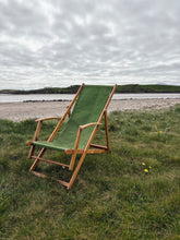 Load image into Gallery viewer, Vintage French deck chair - khaki